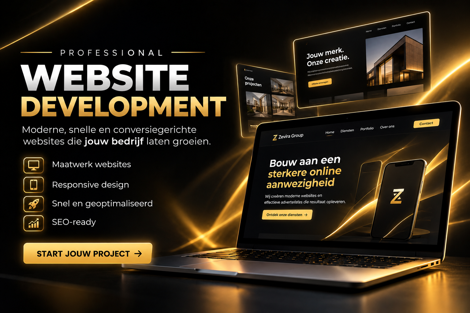 Website development door Zevira Group